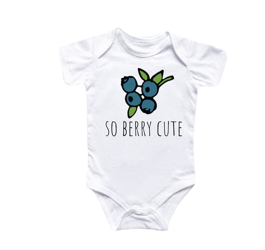 Blueberry Bunch - Baby Boy Girl Clothes Infant Bodysuit Funny Cute