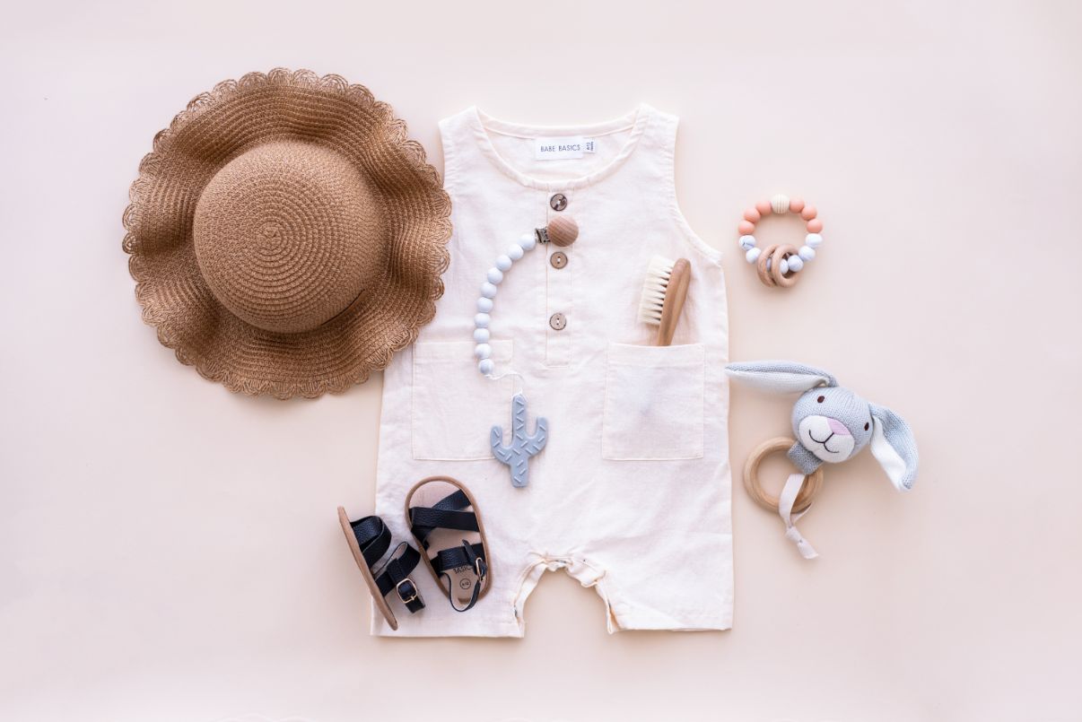 Baby Straw Hat – Lightweight Summer Sun Hat for Babies and Toddlers