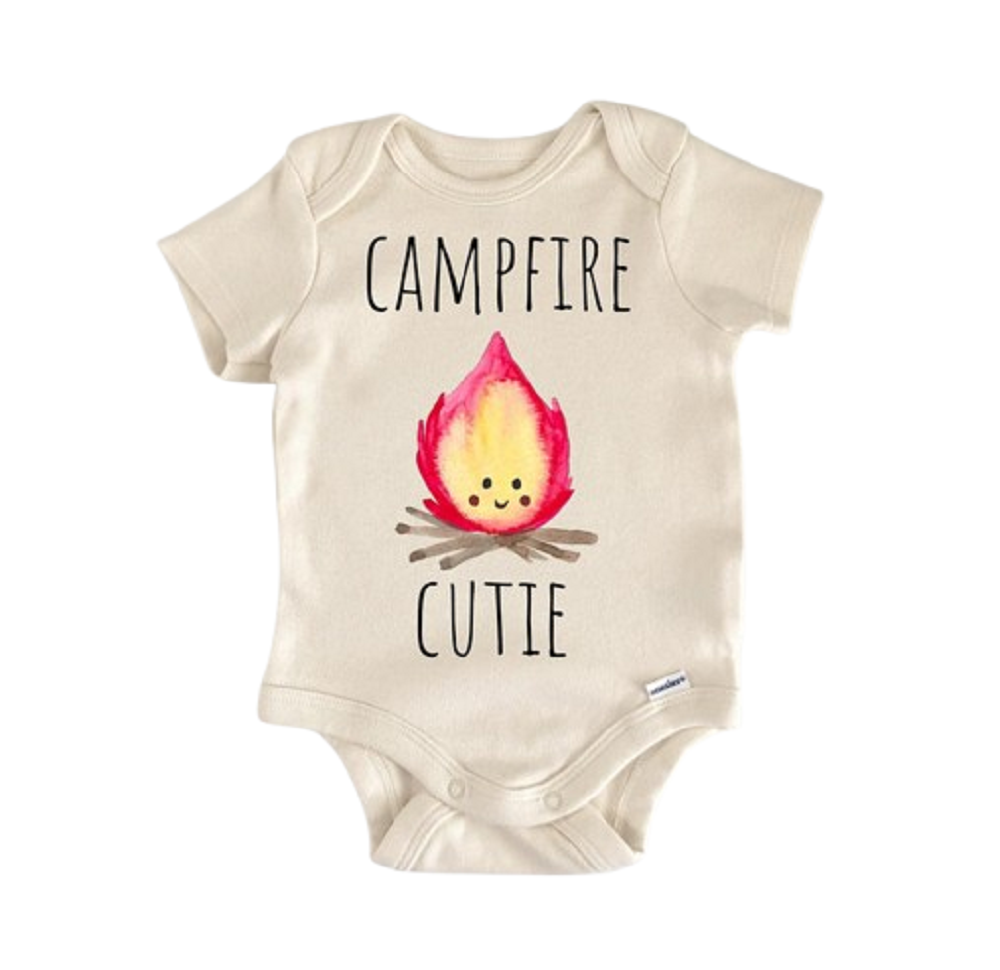 Camping Hiking Camp - Baby Boy Girl Clothes Infant Bodysuit Funny Cute