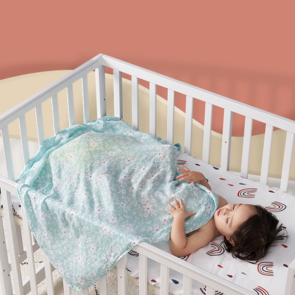 Elinfant Popular Digital Print Bamboo Cotton Muslin Swaddle Blankets