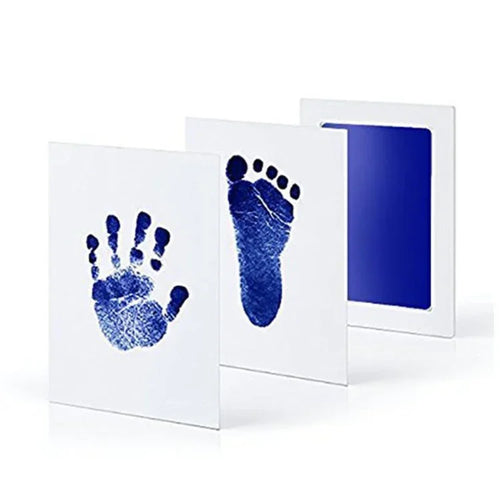 Safe Non-toxic Baby Footprints Handprint No Touch Skin Inkless Ink