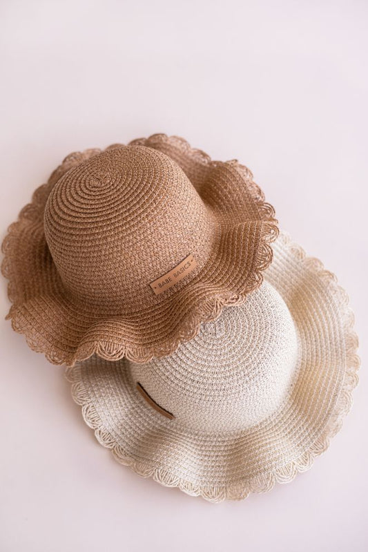 Baby Straw Hat – Lightweight Summer Sun Hat for Babies and Toddlers
