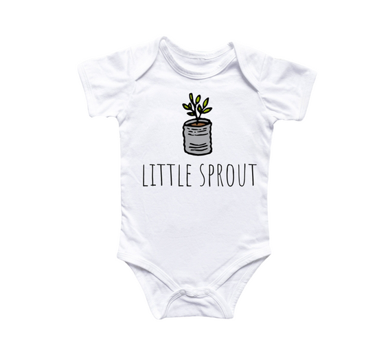 Sprout Garden Gardener - Baby Boy Girl Clothes Infant Bodysuit Funny