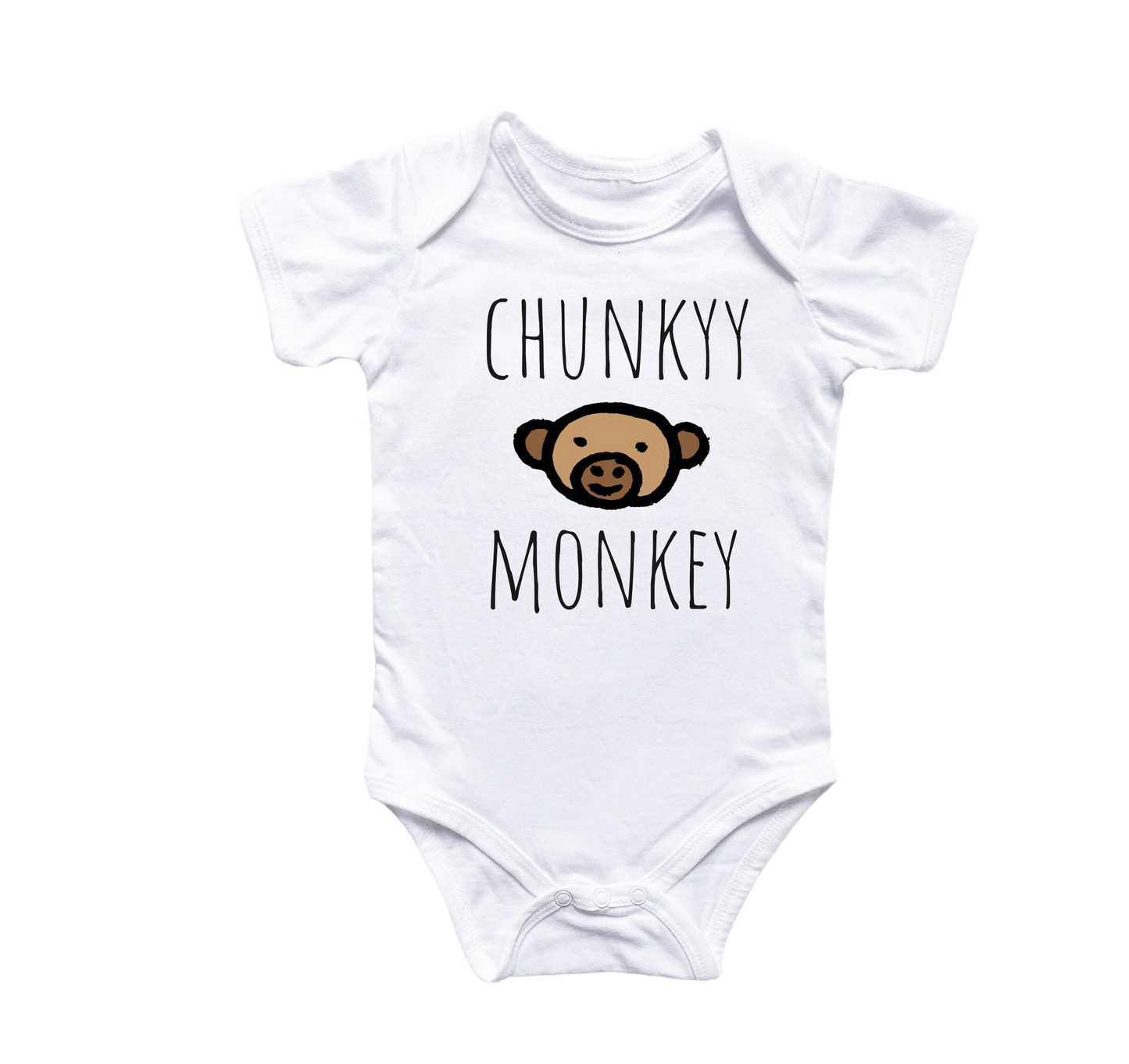 Monkey Animal - Baby Boy Girl Clothes Infant Bodysuit Funny Cute