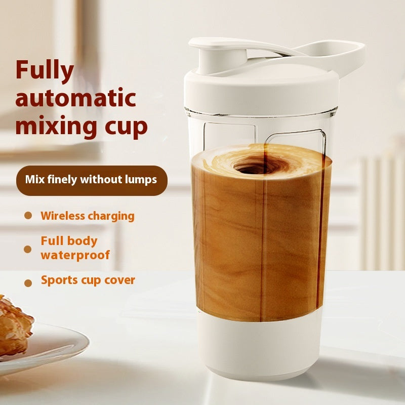 400ML 14oz Electric Protein Powder Mixing Cup Automatic Shaker Mixer