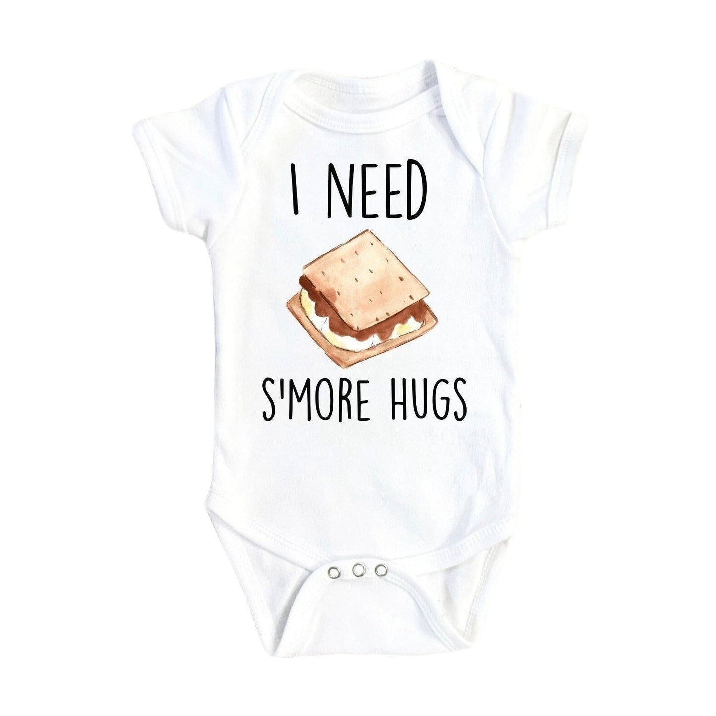 S'more Hugs - Baby Boy Girl Clothes Infant Bodysuit Funny Cute Newborn