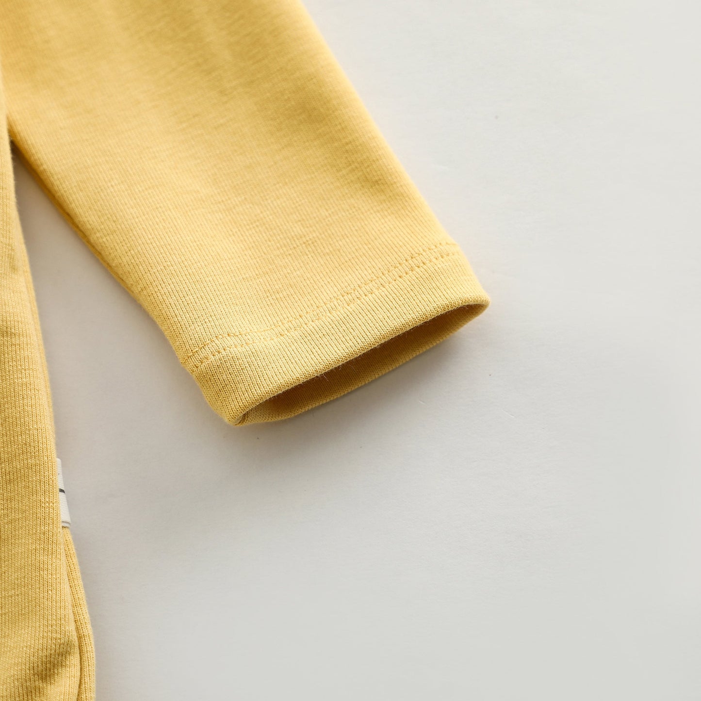 Baby Solid Color Long Sleeve Home Clothes Comfy Triangle Onesies