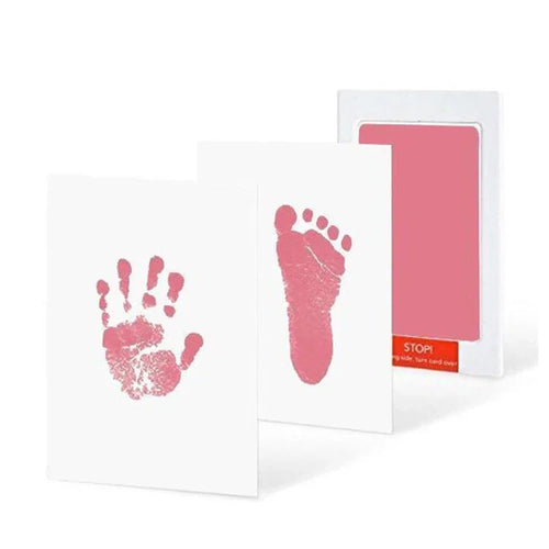 Safe Non-toxic Baby Footprints Handprint No Touch Skin Inkless Ink