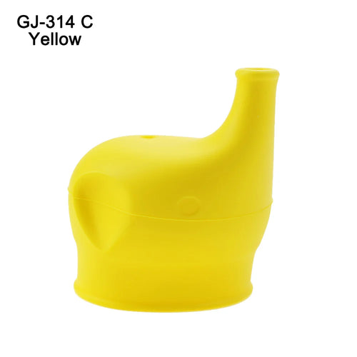 1Pc 30G Elephant-Shaped Soft Silicone Cup Mouth Cover For Children