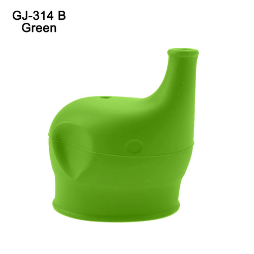 1Pc 30G Elephant-Shaped Soft Silicone Cup Mouth Cover For Children