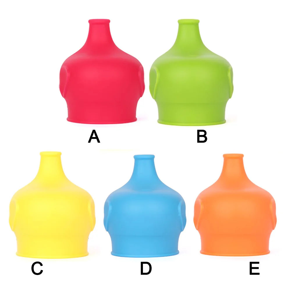 1Pc 30G Elephant-Shaped Soft Silicone Cup Mouth Cover For Children