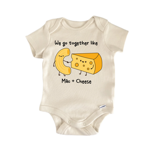 Mac + Cheese Best Friends Bff Bestie Valentine's Day -  Baby Boy Girl