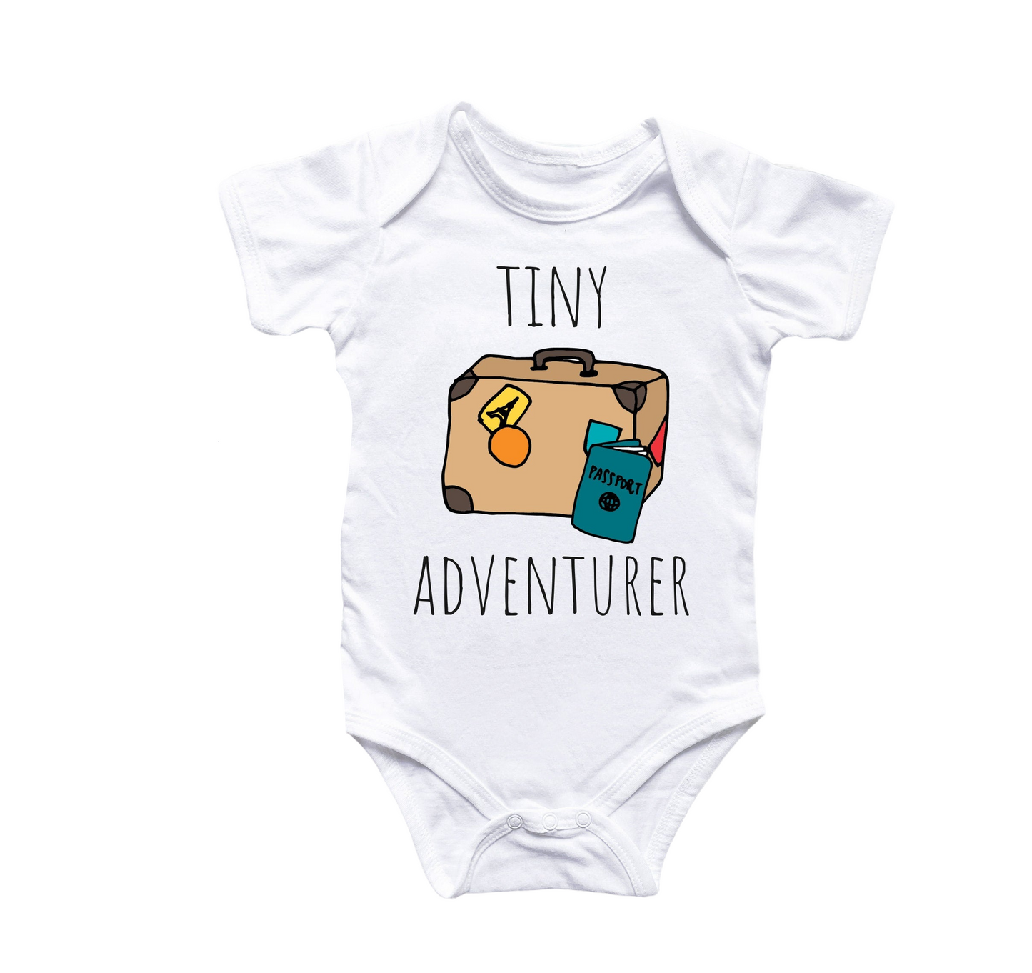 Travel Adventure Airplane - Baby Boy Girl Clothes Infant Bodysuit