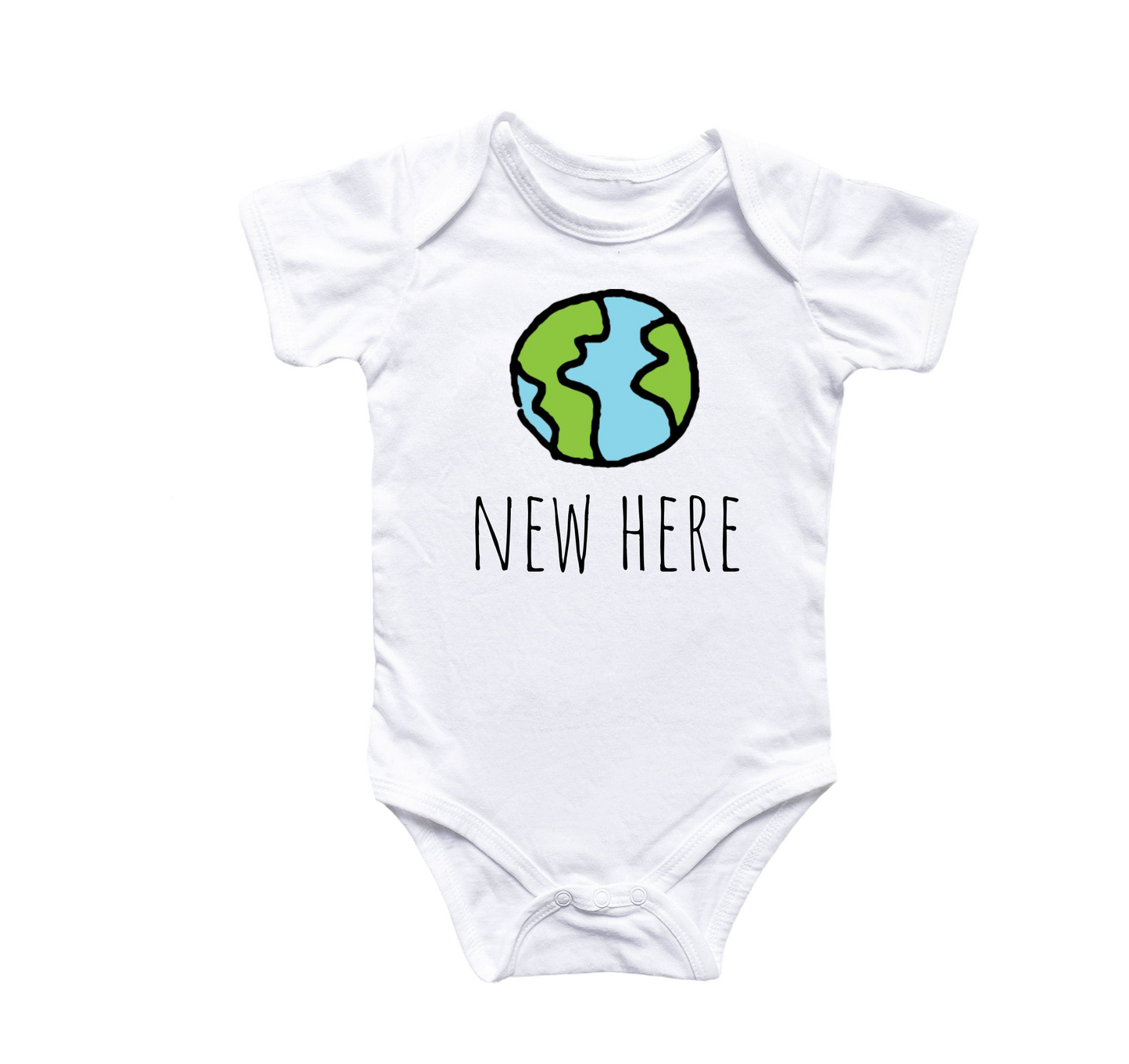 New Here Coming Home - Baby Boy Girl Clothes Infant Bodysuit Funny