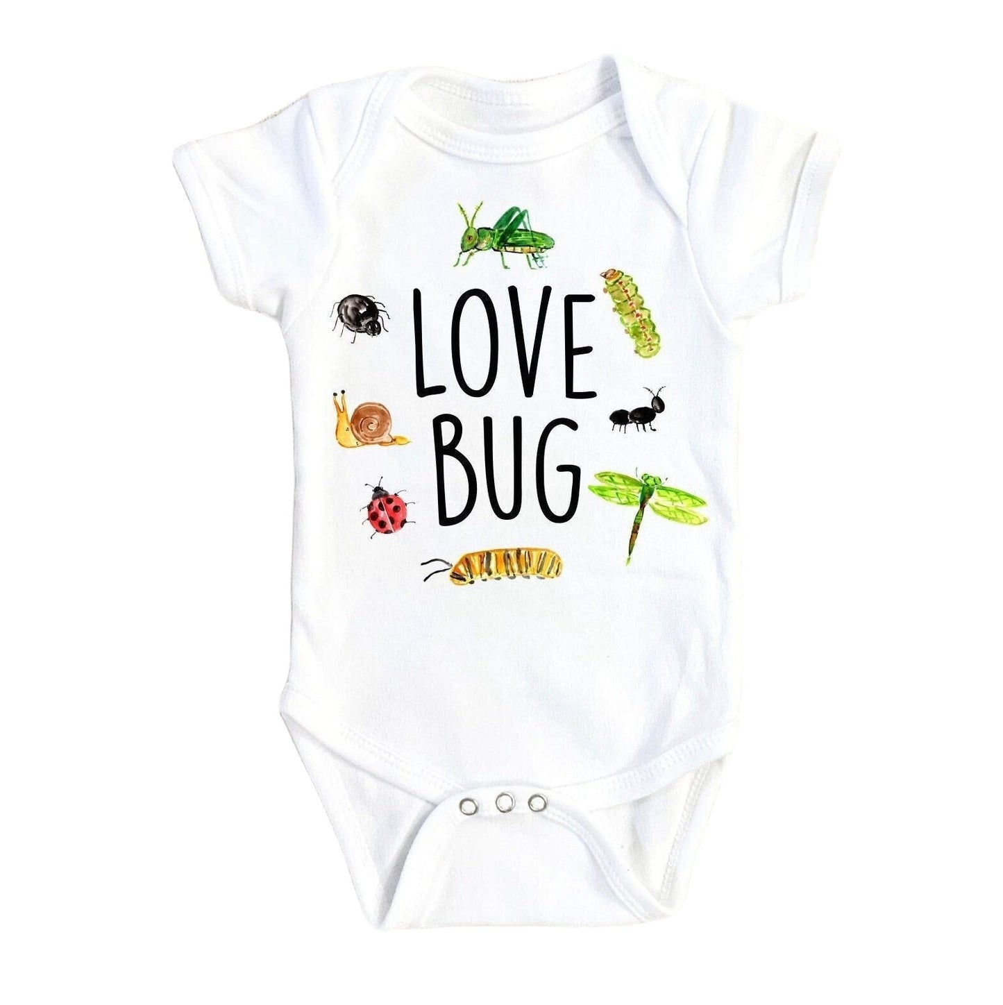 Love Bug All - Baby Boy Girl Clothes Infant Bodysuit Funny Cute