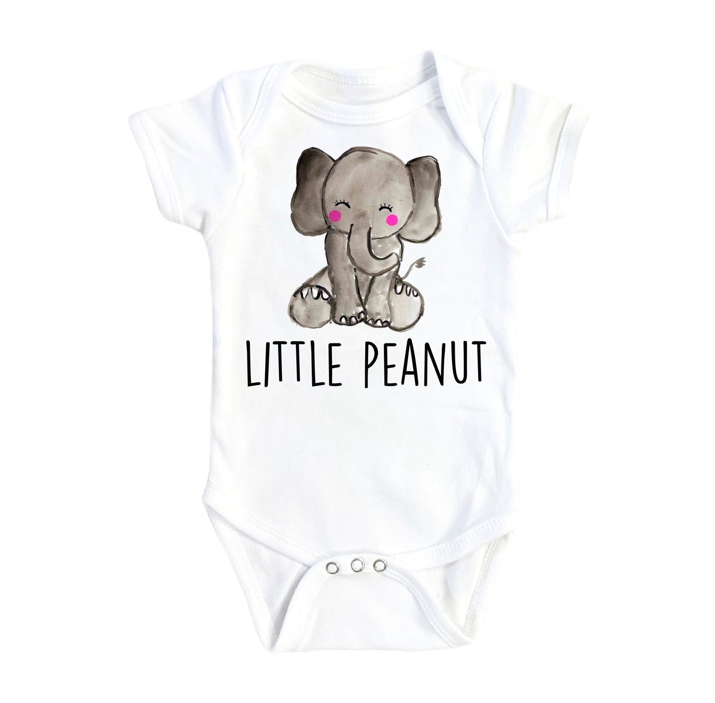 Elephant Peanut - Baby Boy Girl Clothes Infant Bodysuit Funny Cute