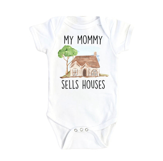 Real Estate - Baby Boy Girl Clothes Infant Bodysuit Funny Cute Newborn