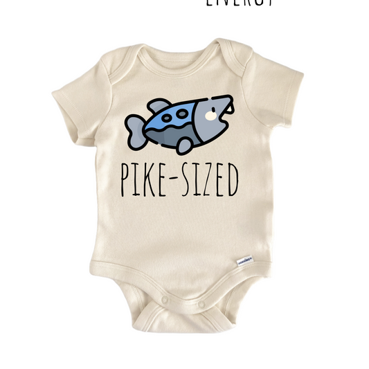Pike Fish Fishing Fisherman - Baby Bodysuit